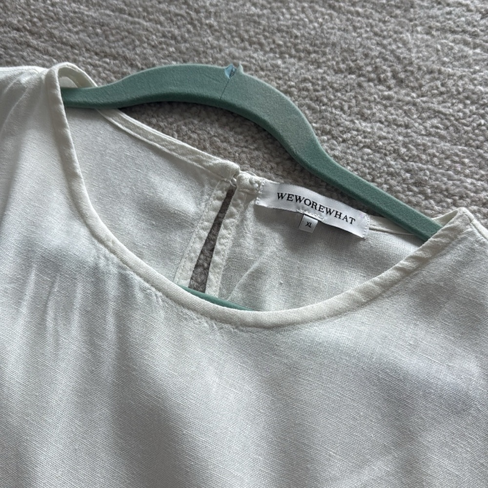 WeWoreWhat Linen Dress - Picture 2 of 3